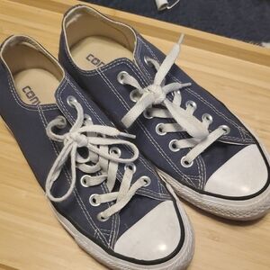 Converse Women's Navy Athletic Shoes
